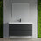 004 Series Black Wood Bathroom Vanity 4