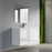 004 Series White Wood Bathroom Vanity 1