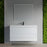 004 Series White Wood Bathroom Vanity 2