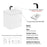 004 Series White Wood Bathroom Vanity 8