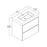 004 Series White Wood Bathroom Vanity 9