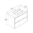 004 Series White Wood Bathroom Vanity 9
