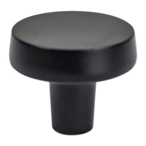 Transitional Advantage Four Zinc Matte Black Cabinet Knob  1