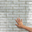 Hudson Ceramic Studio Soho Brick Grey Eye Tile Glossy 7