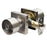 Metro Square Steel Satin Stainless SS Door Knob Satin Stainless 1