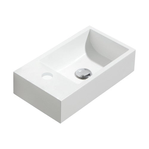 Glossy Resin Bathroom Sink 1