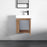 011 Series Oak Natural Wood Bathroom Vanity 5