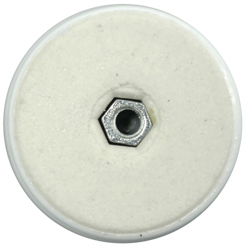 Porcelain Ceramic Cabinet Knob White 15