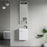 011 Series White Wood Bathroom Vanity 4