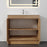 012 Series Oak Natural Wood Bathroom Vanity 9