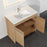 012 Series Oak Natural Wood Bathroom Vanity 10