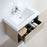015 Series Grey Ashtree Wood Bathroom Vanity 2
