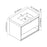 015 Series Grey Ashtree Wood Bathroom Vanity 5