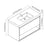 015 Series Grey Ashtree Wood Bathroom Vanity 5