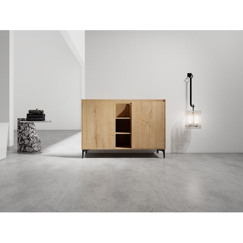 Plywood Imitative Oak Bathroom Vanity Imitative Oak 2
