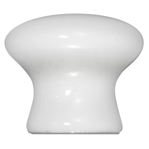 Porcelain Ceramic Cabinet Knob White 17