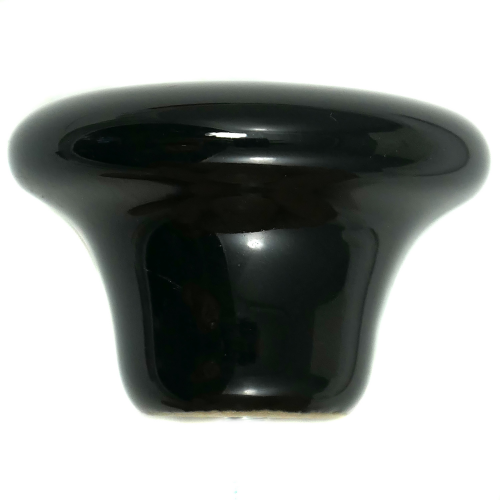 Porcelain Ceramic Cabinet Knob Black 5