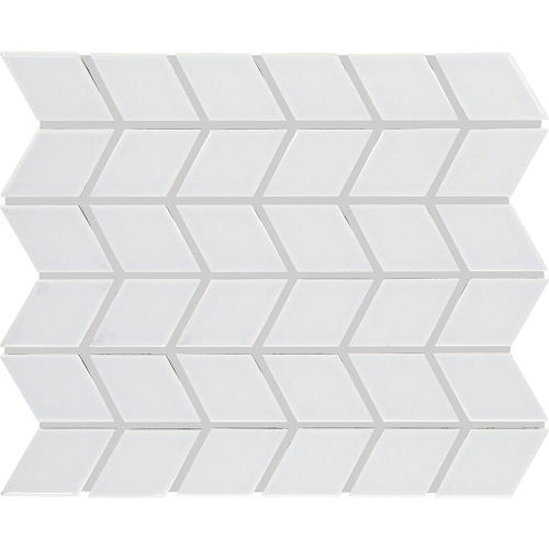 Color Wheel Retro Ceramic Arctic White 0190 Mosaic Glossy 1