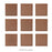 Lincoln Ceramic Quarry Mayflower Red Tile Matte 8