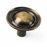 Classic Traditions Zinc Alloy Cabinet Knob Antique Brass 4