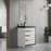 024 Series White Plywood with Melamine Bathroom Vanity 3