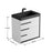 024 Series White Plywood with Melamine Bathroom Vanity 6