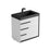 024 Series White Plywood with Melamine Bathroom Vanity 4