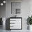 024 Series White Plywood with Melamine Bathroom Vanity 2