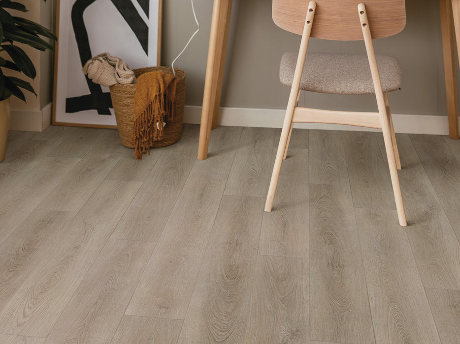 Paladin Plus Vinyl Toasted Taupe Resilient Luxury Vinyl Plank ScufResist 2