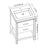 028 Series White Wood Bathroom Vanity 8