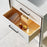 028 Series White Wood Bathroom Vanity 4