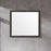 Smoky Oak Aluminum Bathroom Mirror 1