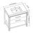 028 Series White Wood Bathroom Vanity 6