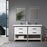 028 Series White Wood Bathroom Vanity 1