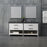 028 Series White Wood Bathroom Vanity 9