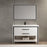 028 Series White Wood Bathroom Vanity 1
