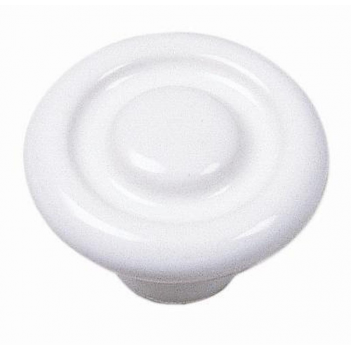 Porcelain Ceramic Cabinet Knob White 9
