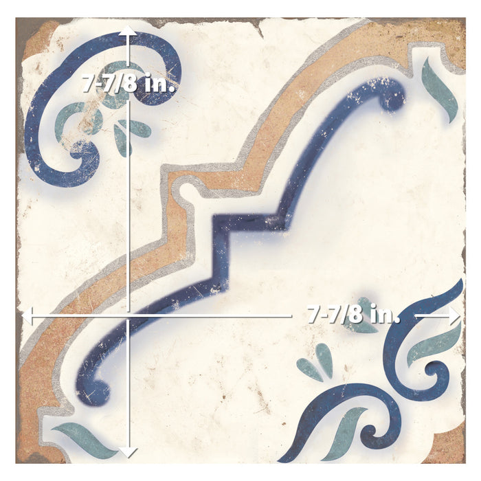 Magnolia Porcelain Julia Tile Mixed 5