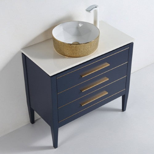 Glossy Ceramic Bathroom Sink 8