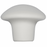 Porcelain Ceramic Cabinet Knob White 21