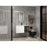 Plywood Glossy White Bathroom Vanity Glossy White 2