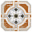 Vaudeville Porcelain Octagon Deco Zimer Tile Matte 7