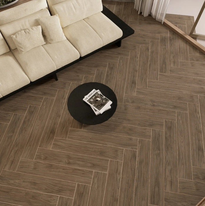 Athens Walnut Porcelain Tile - Matte