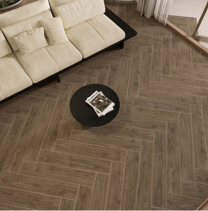 Athens Porcelain Charcoal Tile Matte 2