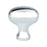 Transitional Advantage Three Zinc Polished Chrome Cabinet Knob  1