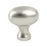 Transitional Advantage Three Zinc Brushed Nickel Cabinet Knob  1