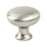Traditional Advantage Four Zinc Brushed Nickel Cabinet Knob  1
