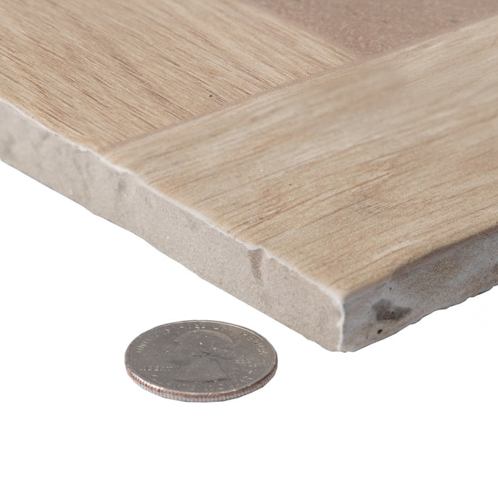 Lands Porcelain Timber Andes Mud Tile Matte 10