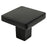 Contemporary Advantage One Zinc Cabinet Knob - Matte Black 2