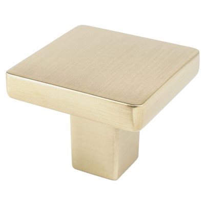 Contemporary Advantage One Zinc Cabinet Knob - Champagne 2